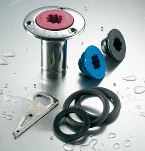 Tire filling lid gasket