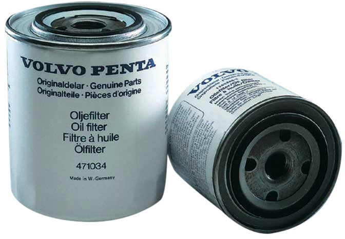 Oil filter for VOLVO D4. D6