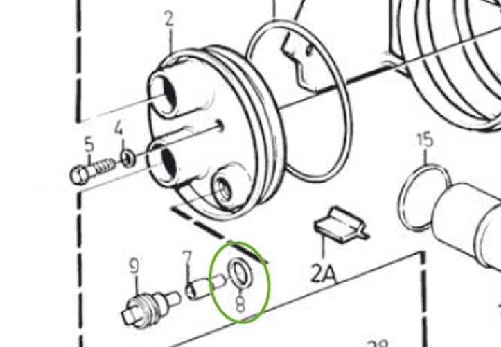 Gasket for small zinc