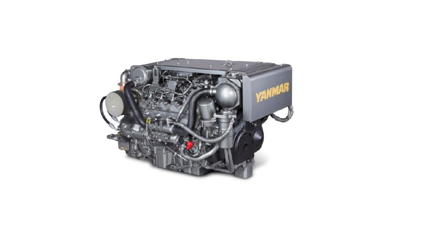 Yanmar 8LV-370 med gear 370 hk