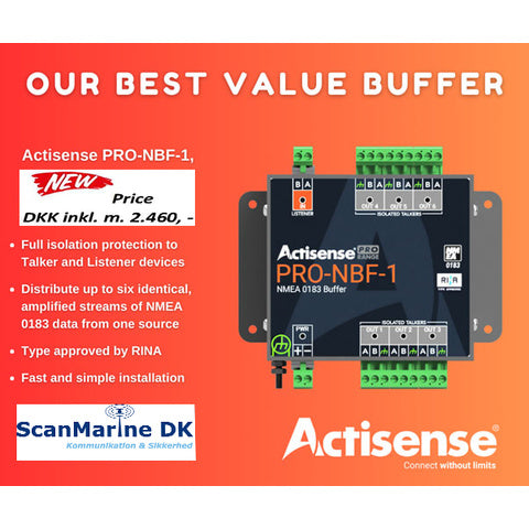 Actisense PRO-NBF-1 Professional NMEA0183 Buffer