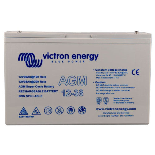 Victron Agm 12V 38Ah Deep Cycle Batteri