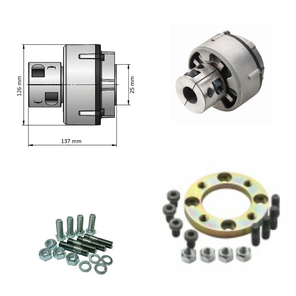 Comfl1225 Kit Yanmar Clamping Flange Kit