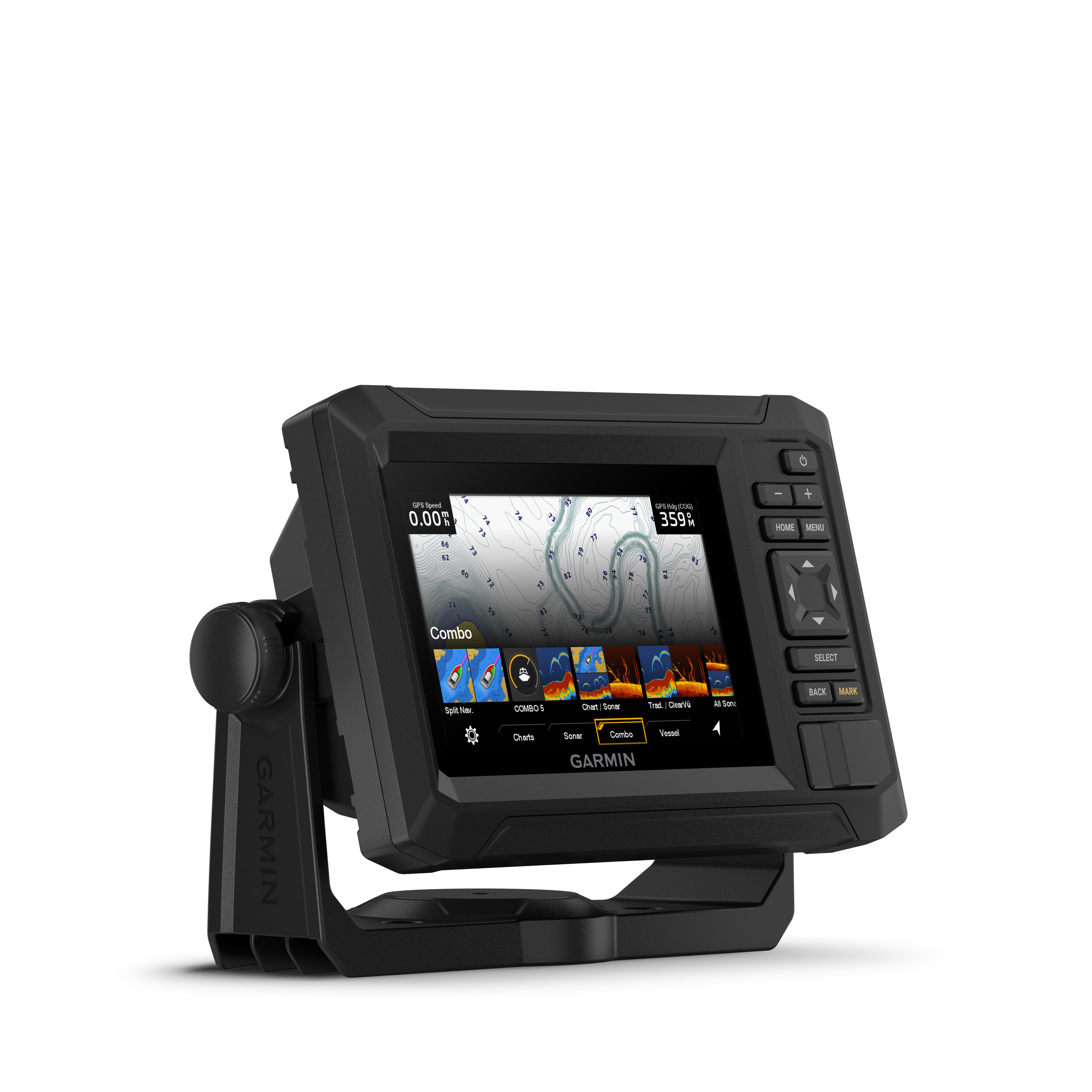 Garmin ECHOMAP™ UHD2 52cv, Uden transducer