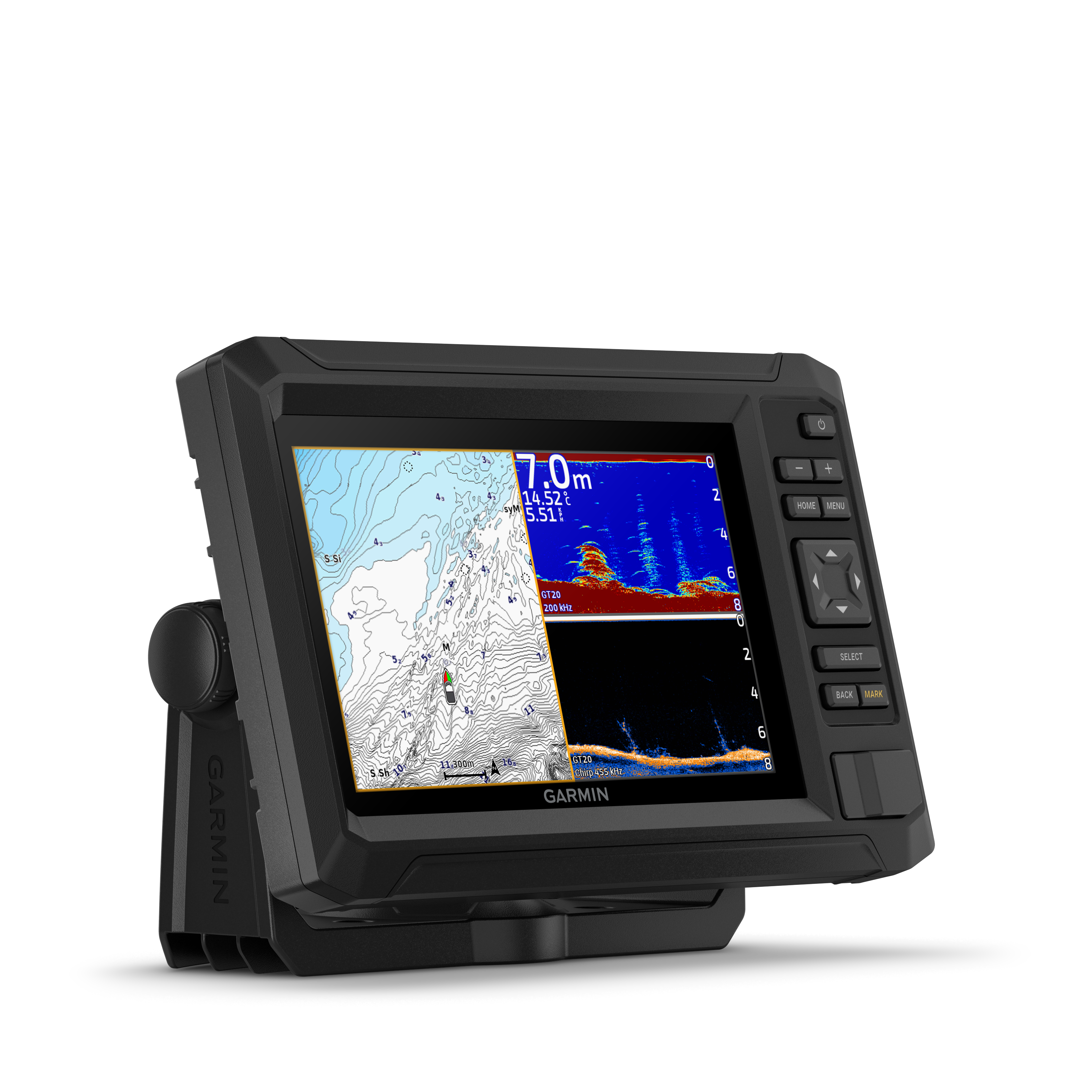 Garmin ECHOMAP™ UHD2 72cv, med GT20-TM transducer