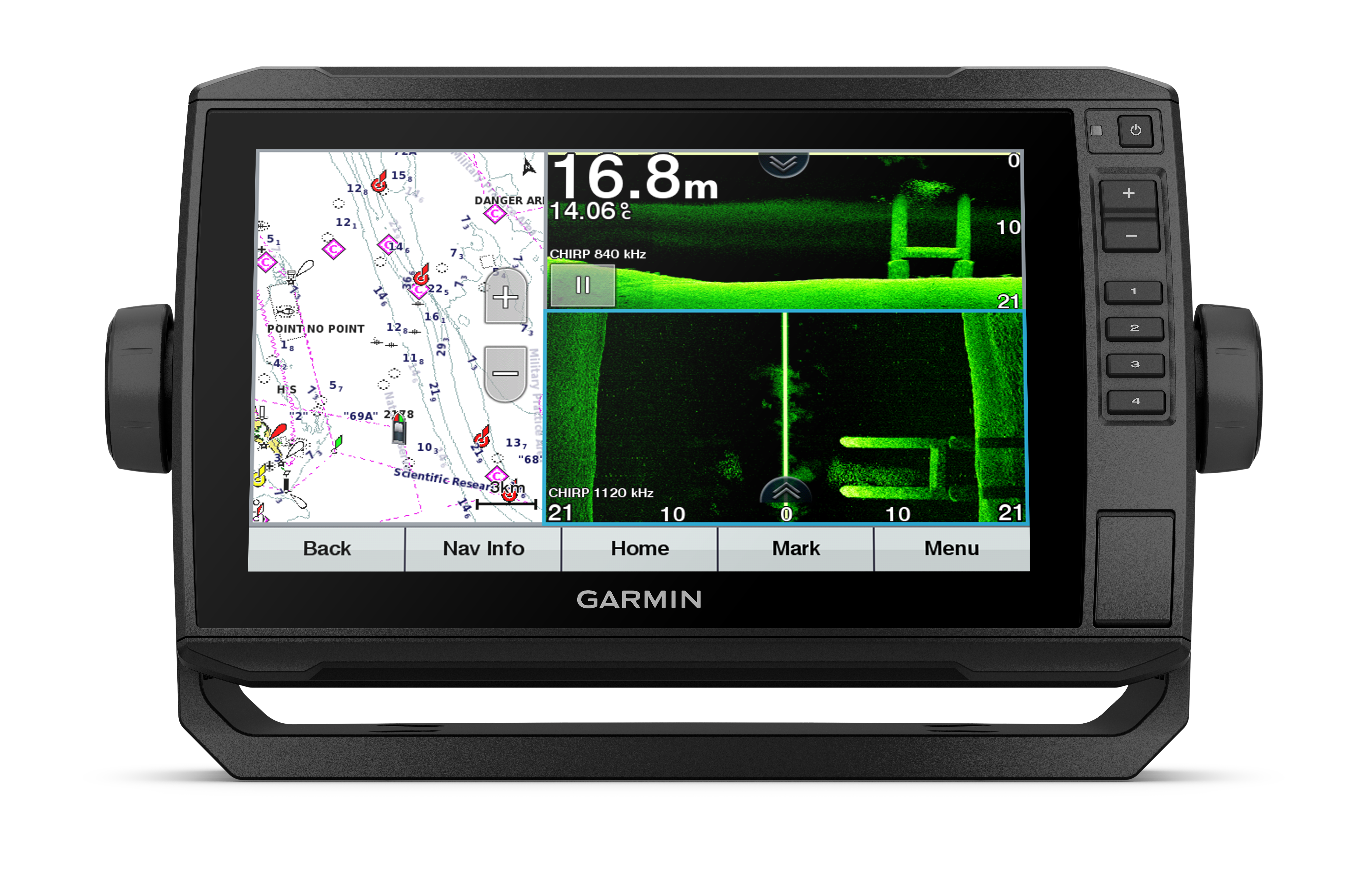 Garmin ECHOMAP™ UHD 92sv without transducer 