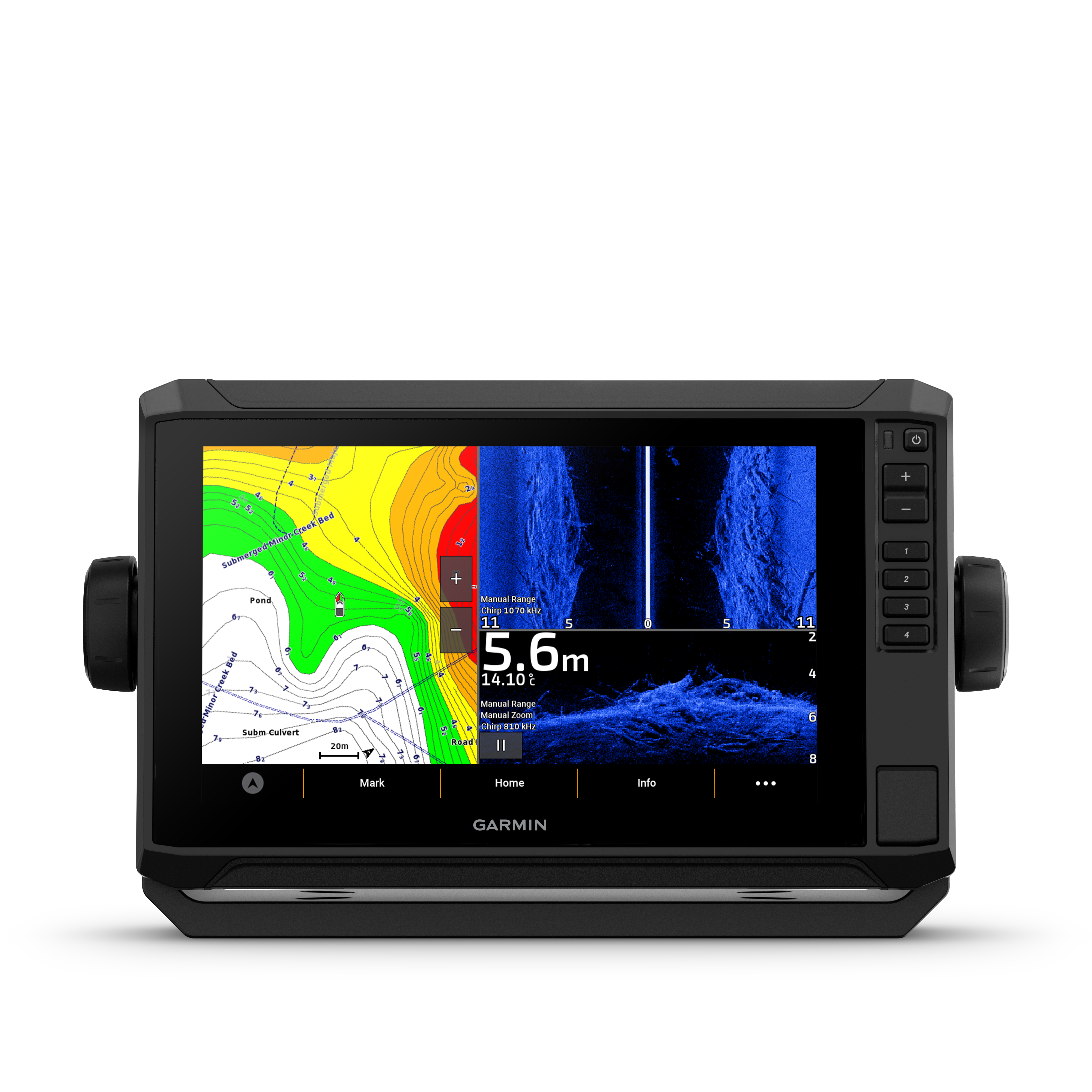 Garmin ECHOMAP™ UHD2 9" kortplottere, 92sv uden transducer