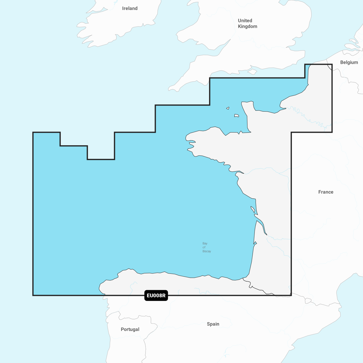 Garmin Bay of Biscay - chart 