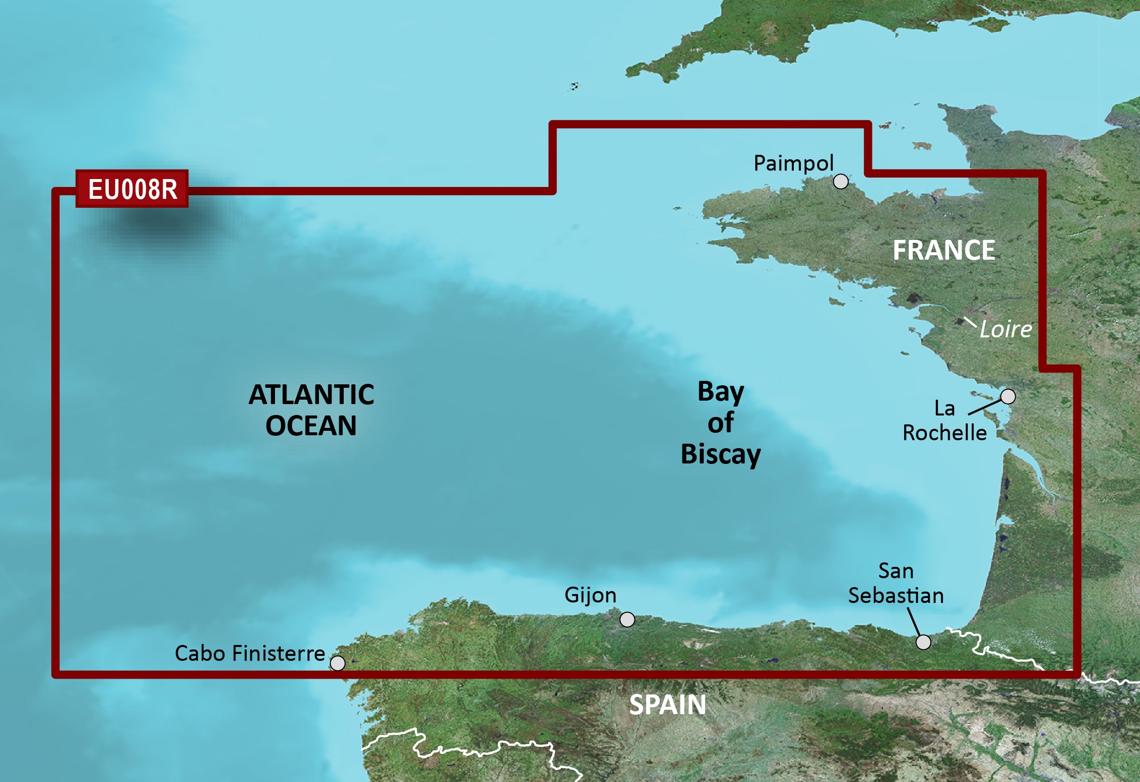 Garmin BlueChart® g3 HXEU008R - Bay of Biscay