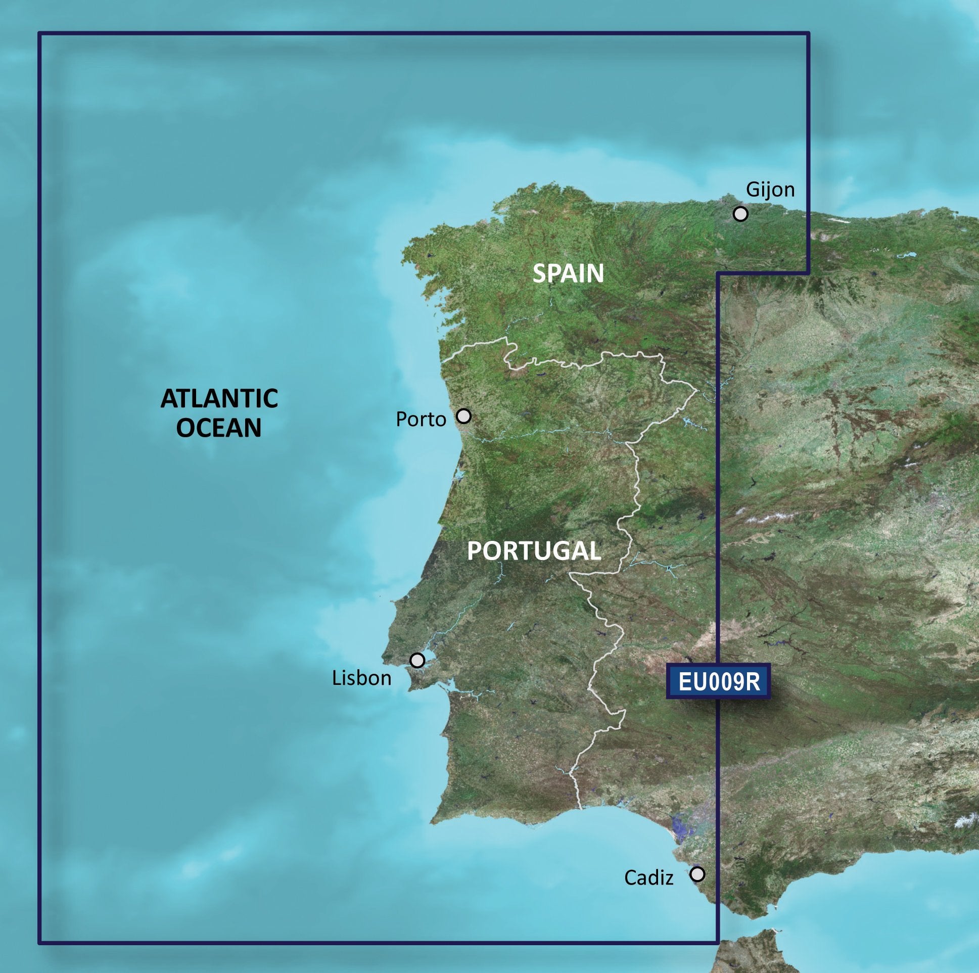 Garmin BlueChart® g3 HXEU009R - Portugal &amp; Northwest Spain