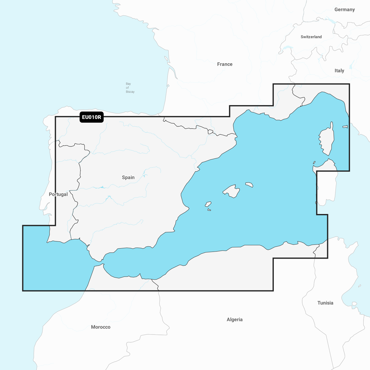 Garmin Spain, Mediterranean Coast - Charts 