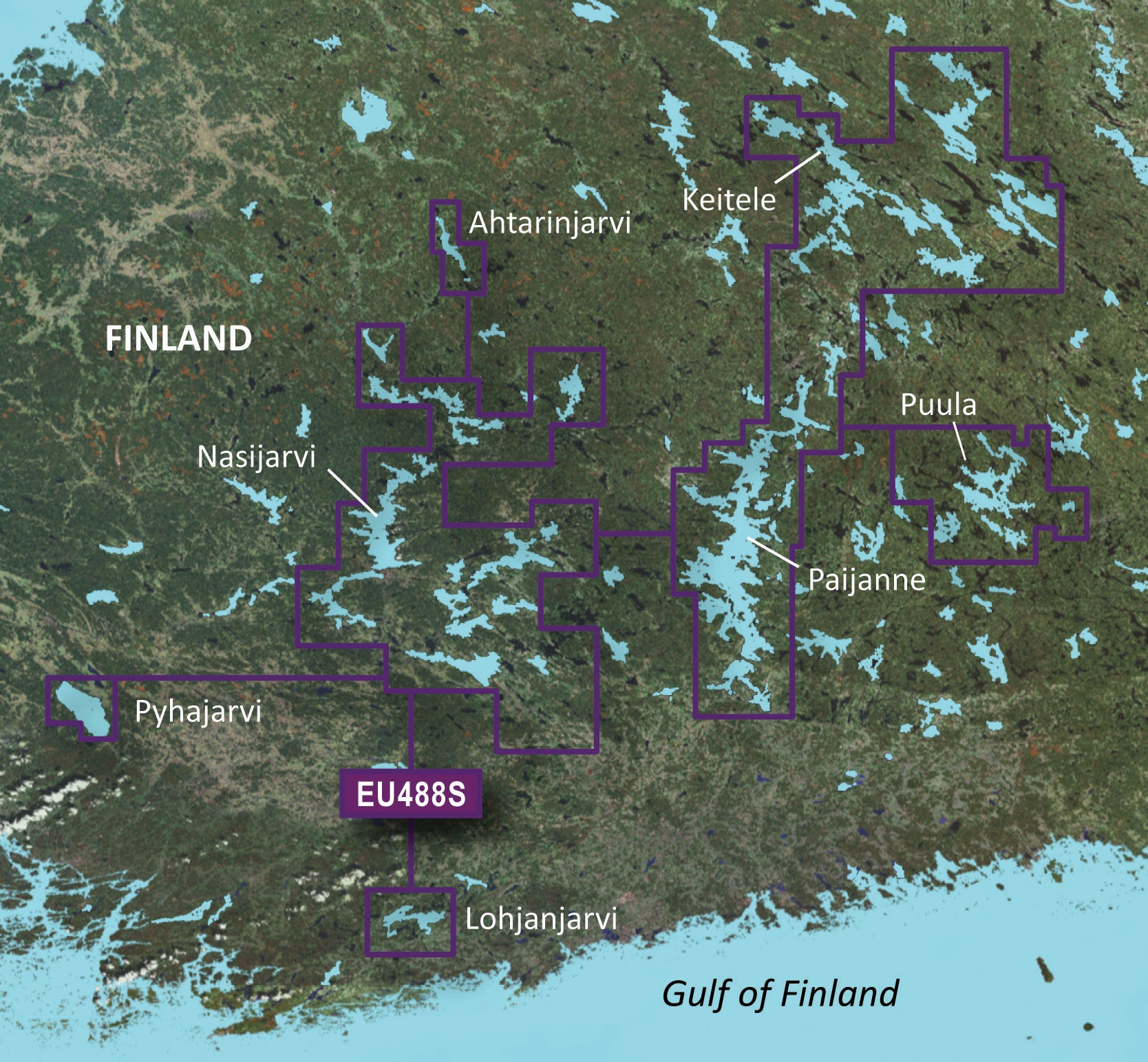 Garmin VEU488S-Keitele-Paijanne-Tampere