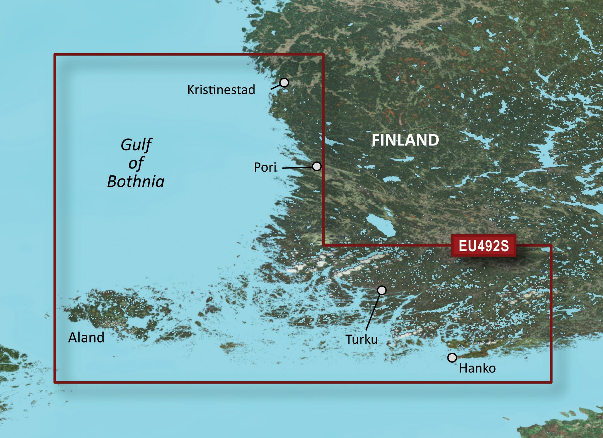 Garmin VEU492S-Kristinestad to Hanko