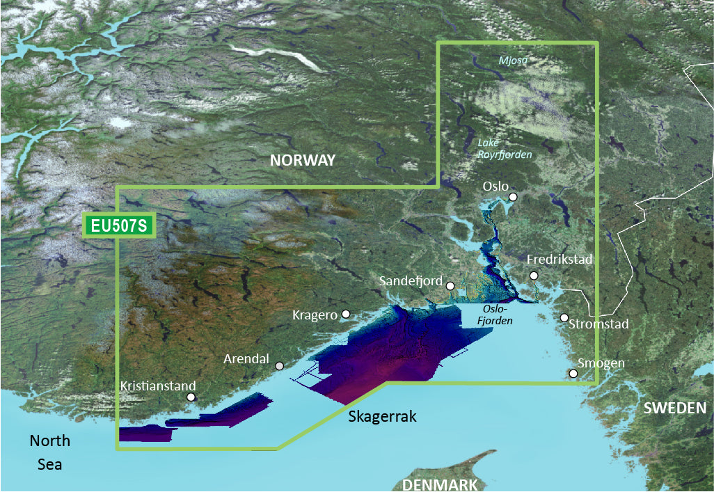 Garmin VEU507S-Oslo-Mandal-Smogen