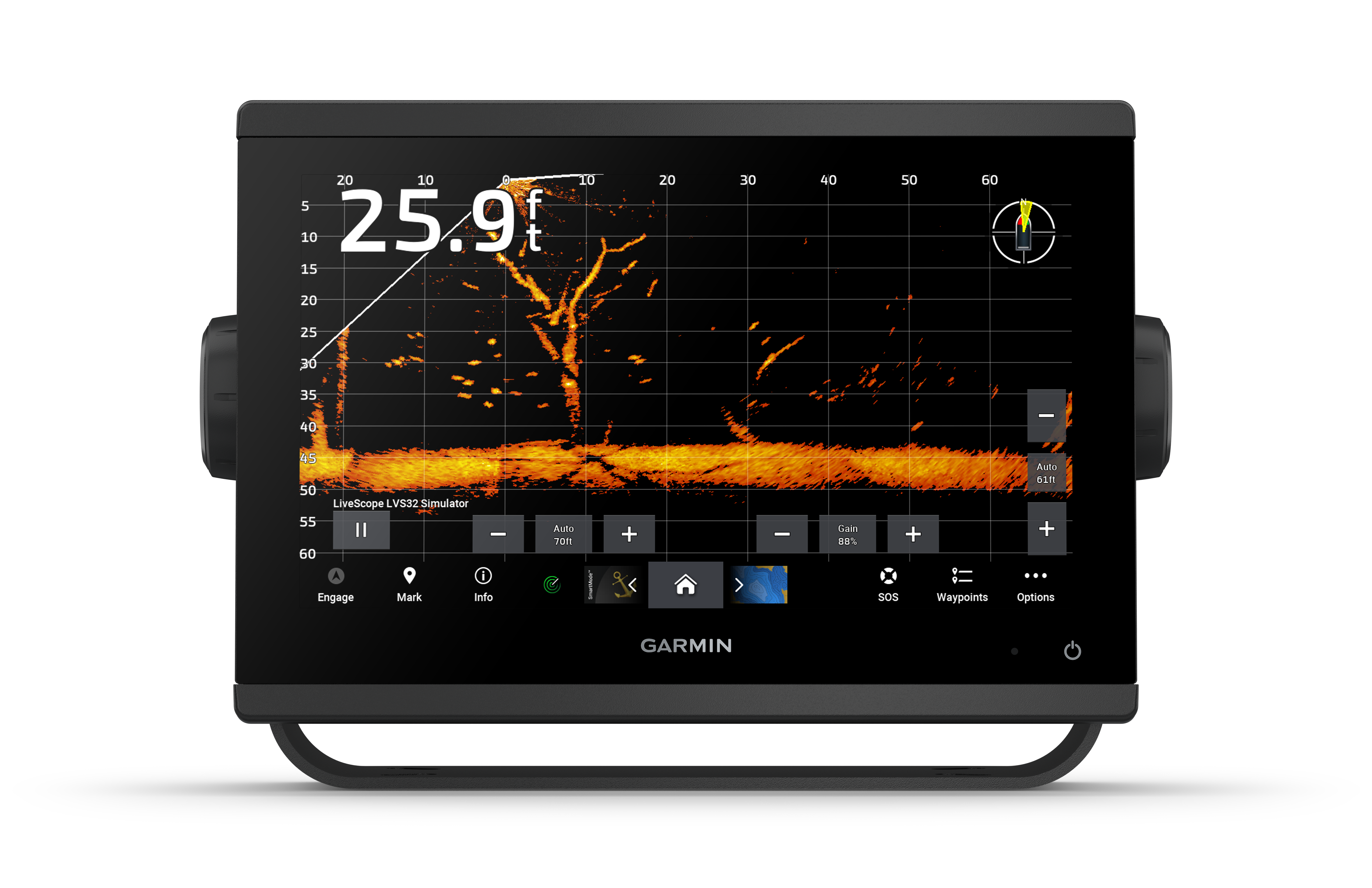 Garmin GPSMAP 923xsv w/tr 