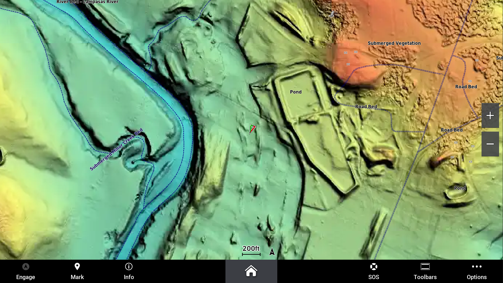 Garmin Italy, lakes and rivers - charts 