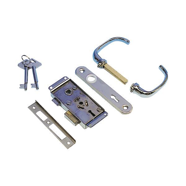 Door lock - attachment 46 x 113mm left input comp.