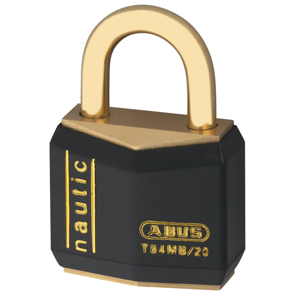 Padlock Abus Inox Black/gold 40mm 2 locks