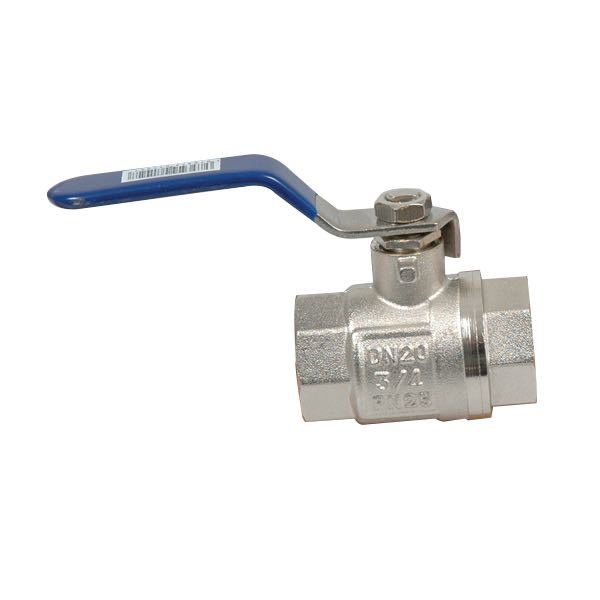 Ball valve chrome-plated 1/2''