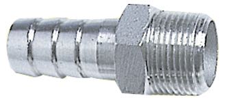 Hose nozzle stainless 1''x25mm