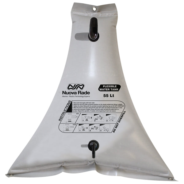 Water tank triangular 86x21x93cm 55 ltr.