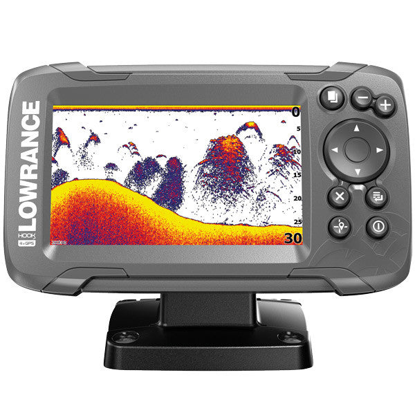 Lowrance hook2 4xgps, bullet hæktransducer 200hz