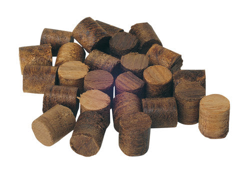 Teak plugs 6mm x 20 pcs.