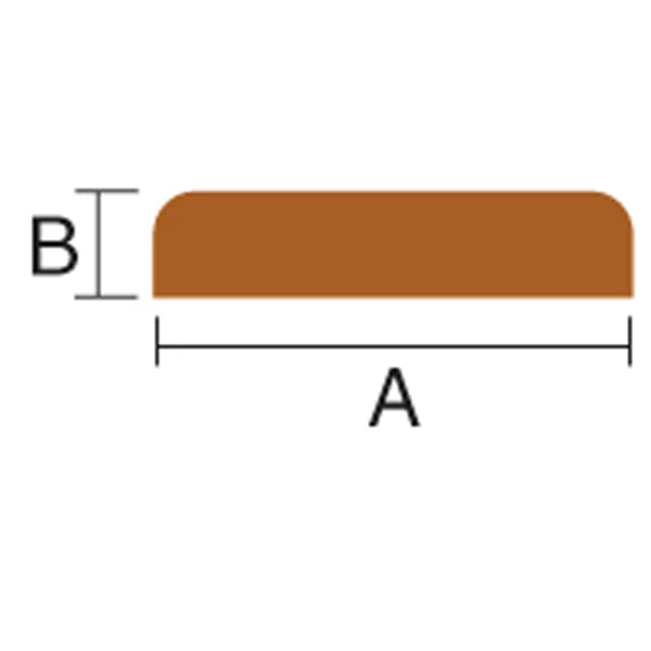 Dækliste teak 37-10