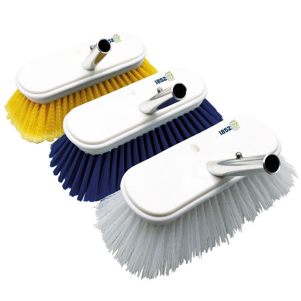 1852 soft boat brush yellow 8"/20cm