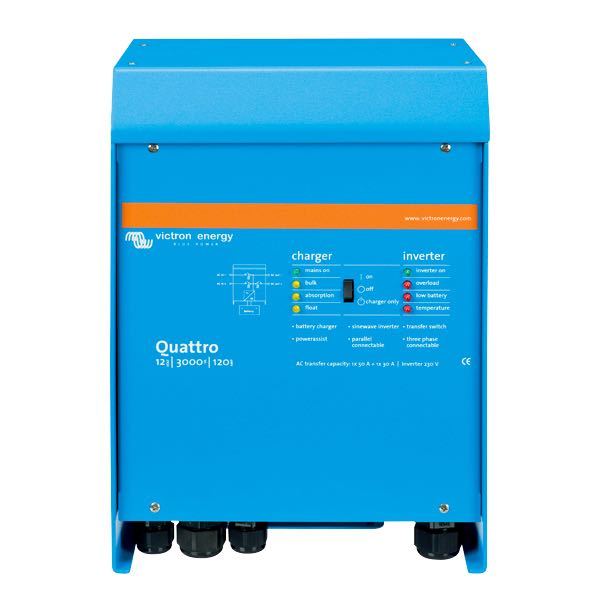 Victron inverter/lader quattro