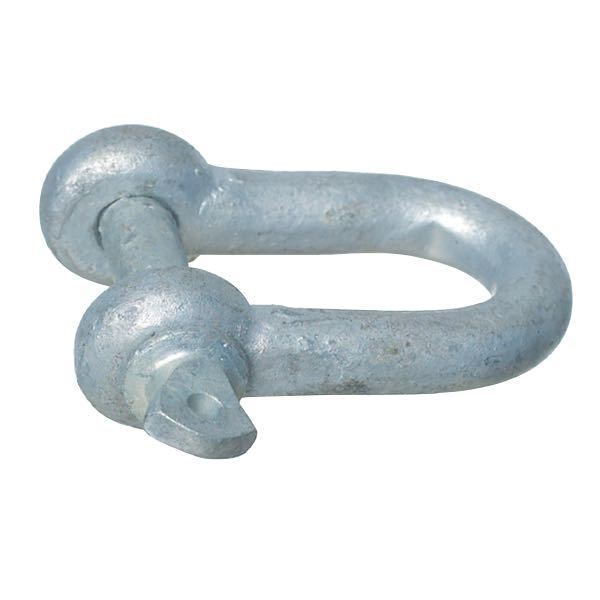 1852 Shackle with wing screw galv.