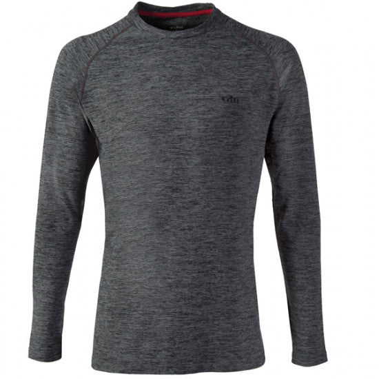 Gill 1282 Men's Underwear Long Sleeve Shirt Gray