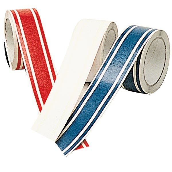 Decorative tape 50mm 10m. blue 3-color.