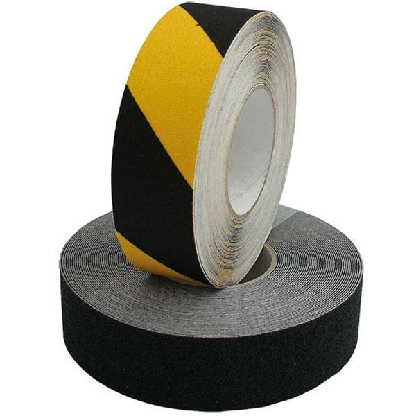 PSP Heavy anti slip tape black/yellow 50mm x 5m