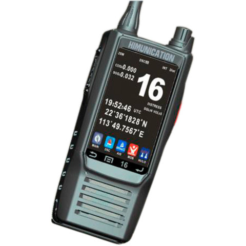 HM-TS19 Handheld VHF DSC Klasse D mit Touch-Display 6/3/1 W