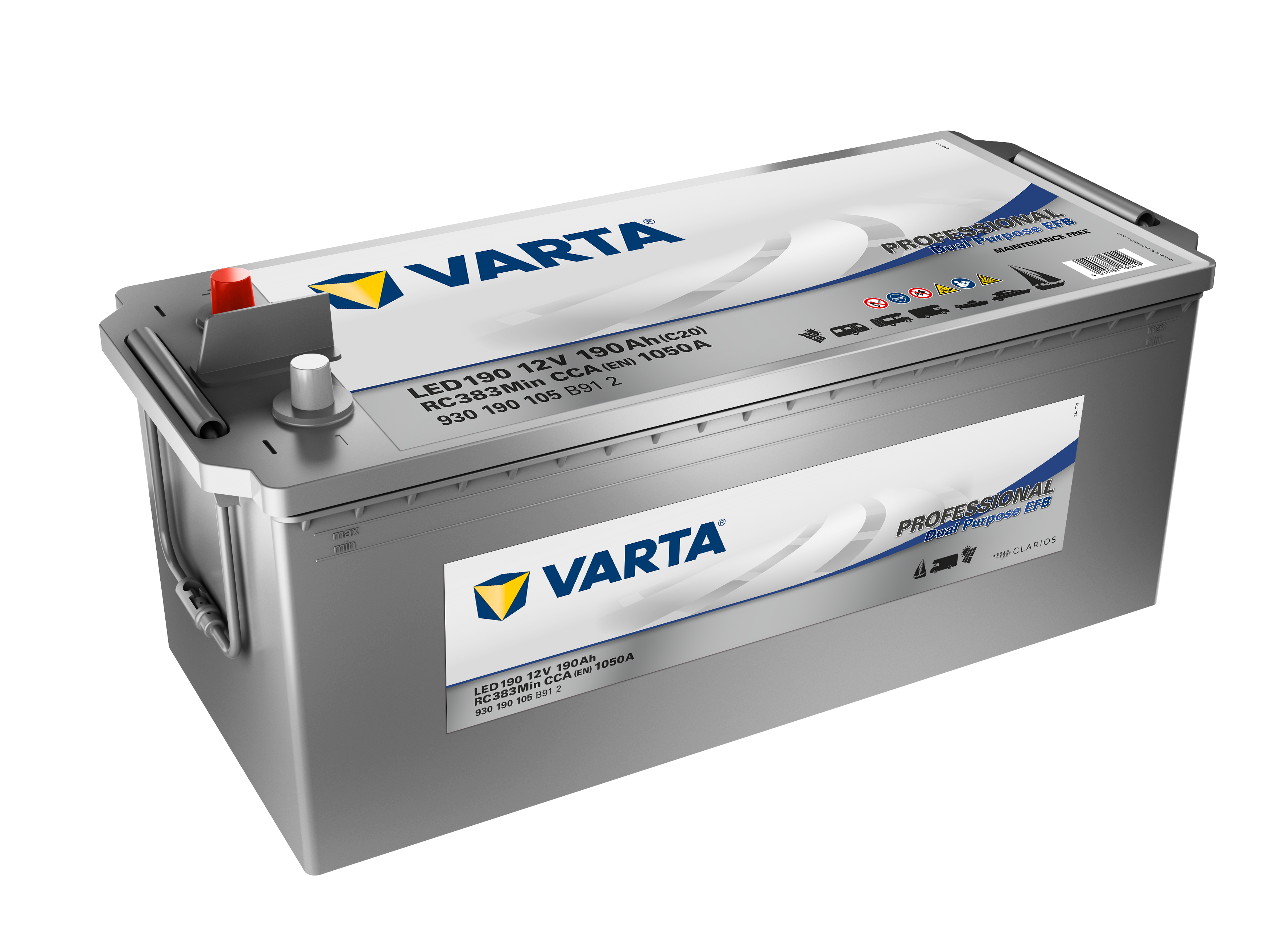 VARTA Professional Dual Purpose EFB batteri 12V