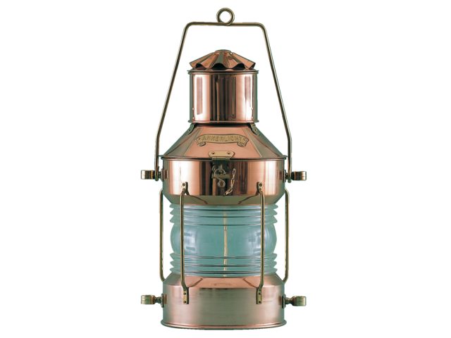 DHR 4611/E Ankerlys lampe i kobber