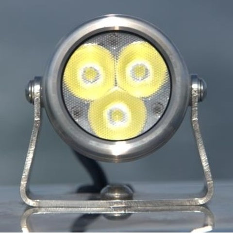 Exposure Marine RA-R3W Mini Spot w. 3xCree LED, 3300lm, 60gr