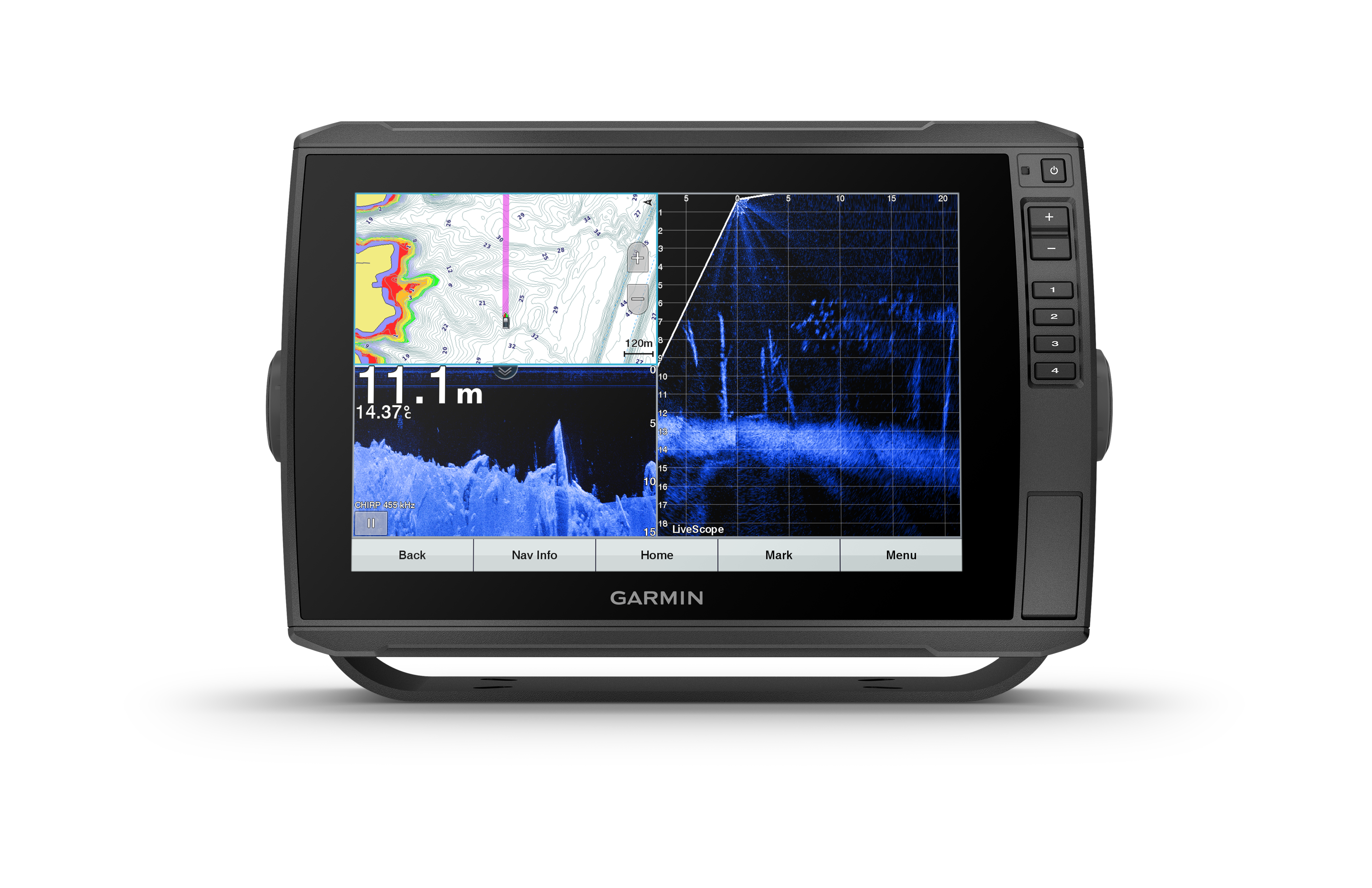 Garmin ECHOMAP™ Ultra 102sv uden transducer