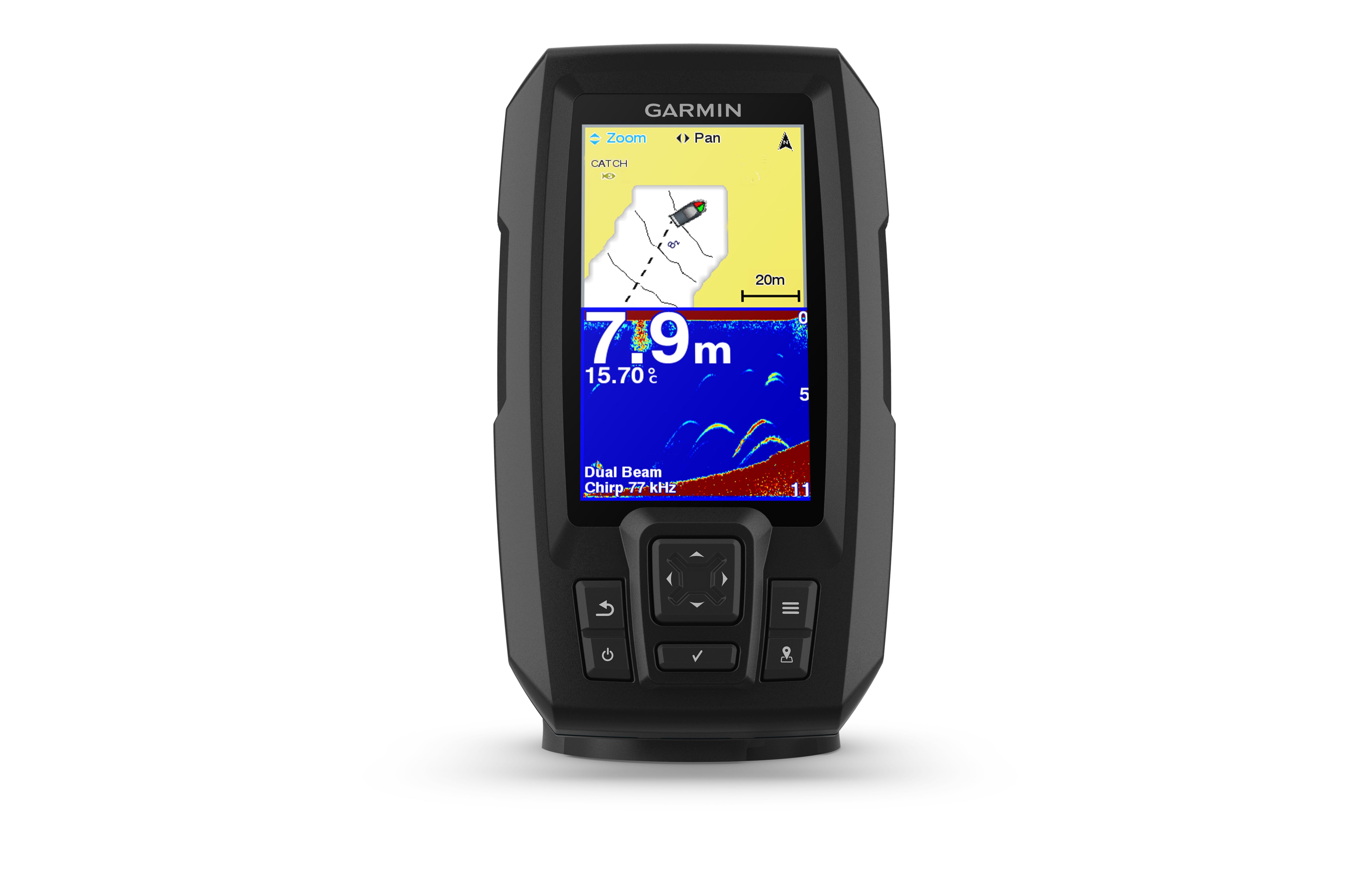 Garmin STRIKER Plus 4dv w/tr. Dual beam