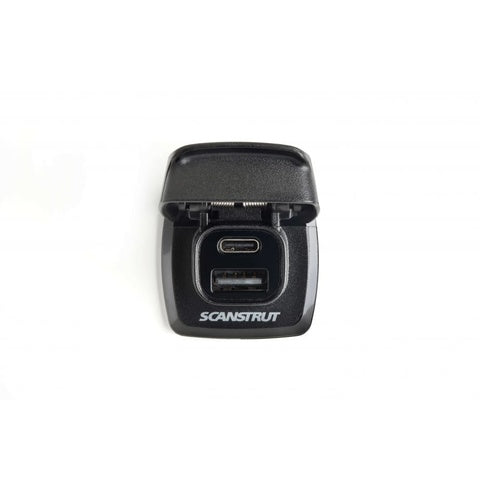 Scanstrut Flip-Pro waterproof USB charging socket 12-24V (SC-USB-F1)