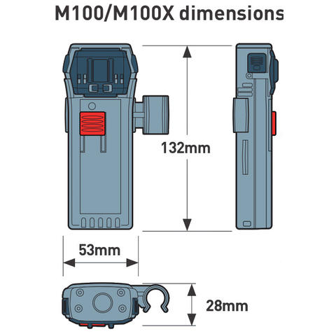 Ocean Signal MSLD M100 personal AIS MOB (SART) and 121.5MHz emergency bearing transmitter 742S-02087