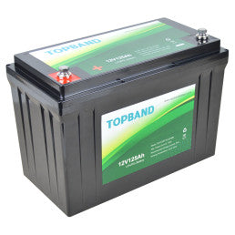 TOPBAND LITHIUM 12V 125AH med bt