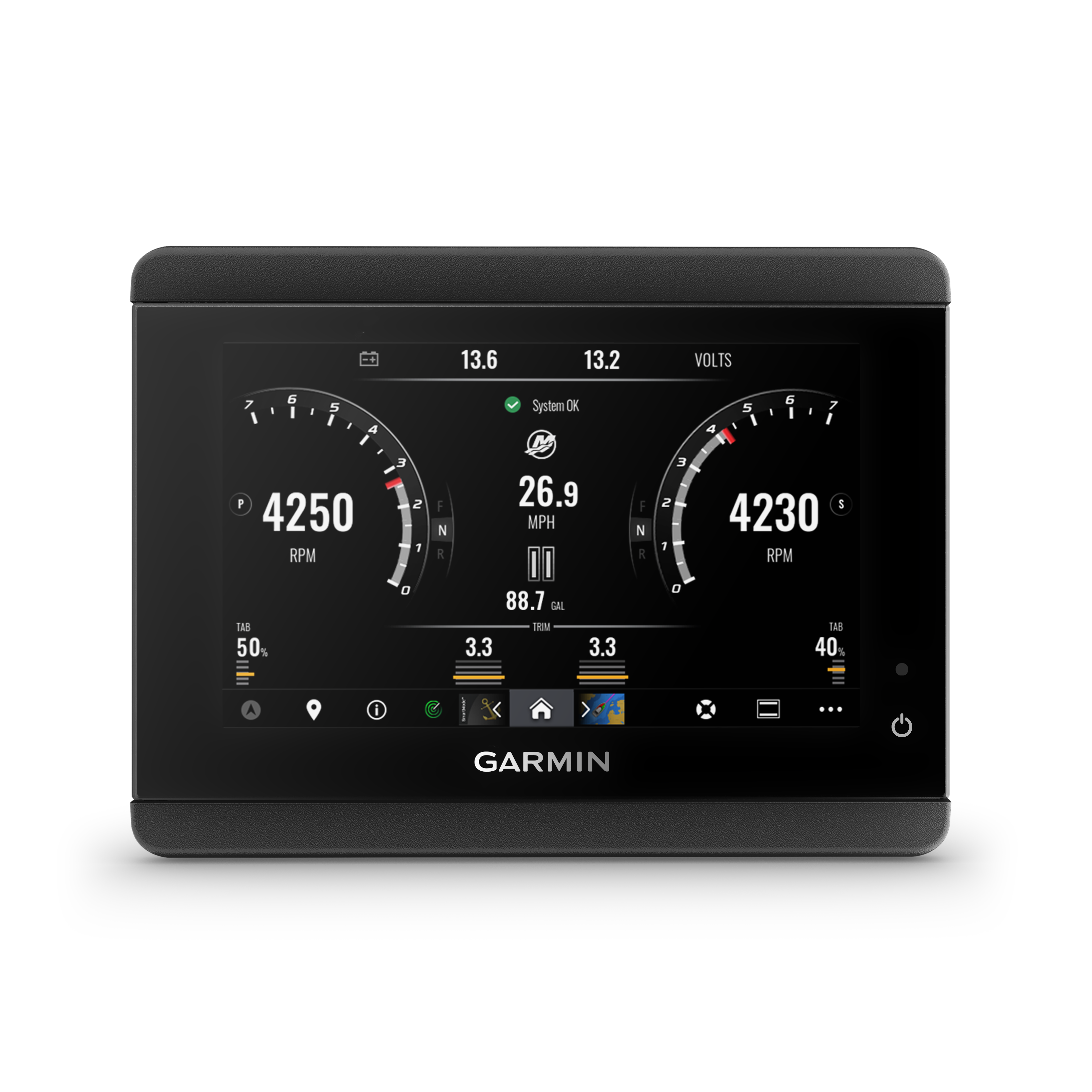 Garmin TD 50, 5" touchscreen 