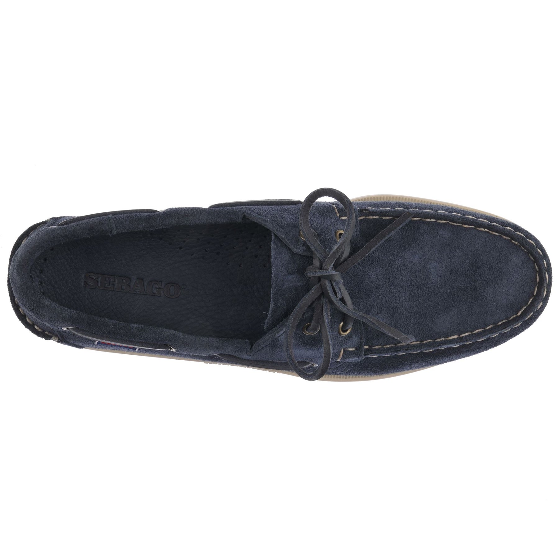 Sebago Portland Flesh Out W 908 Blue Navy - dame