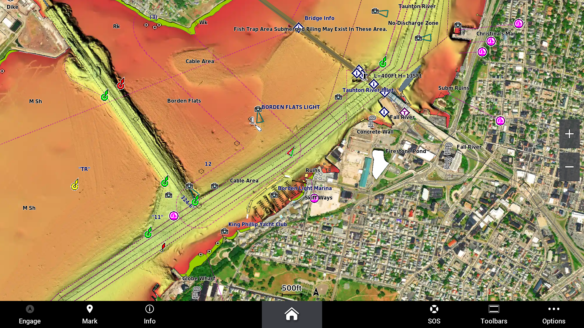 Garmin France, lakes and rivers - inland charts 