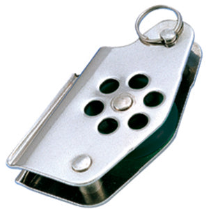 Wichard 24 mm RF enkeltblok m. cleat og hunsvot