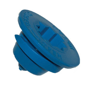 Tire filling lid blue