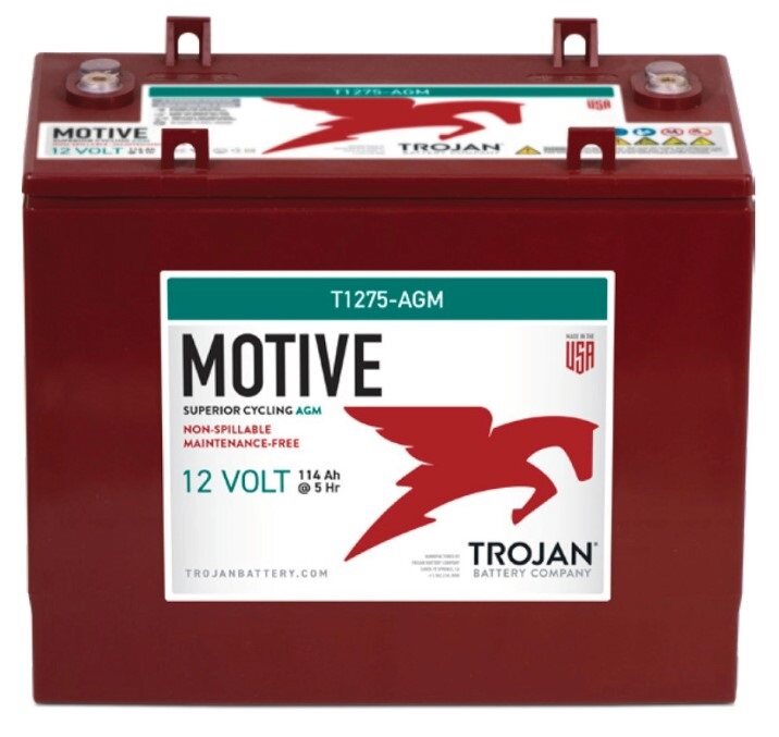 Trojan Agm Batteri 12V