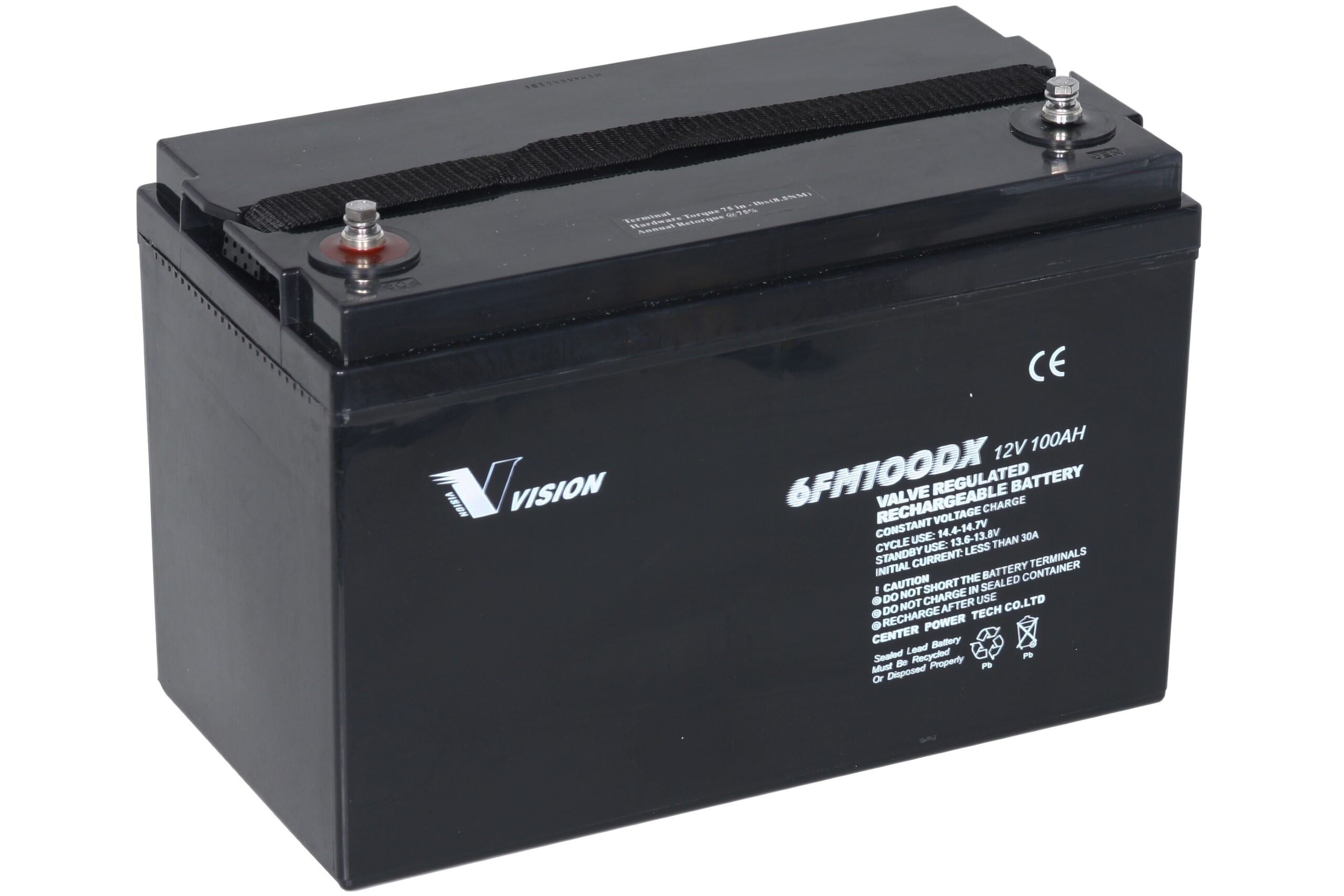 Vision Fm Serie 12V Agm Batteri